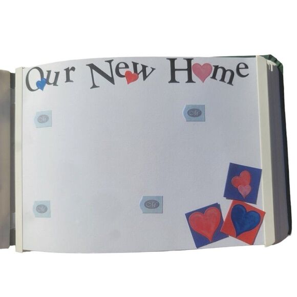 Creative Memories 5x7 Green "Our New Home" Photo Album House Warming Gift - Picture 6 of 16
